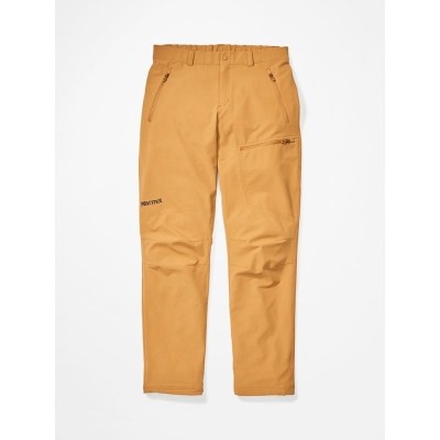 Bottoms: Marmot Scree Softshell Pants Mens Yellow Canada JCFUEX689
